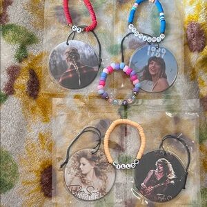 Taylor Swift bundle for swiftie fan  with air fresheners & swifty bracelets